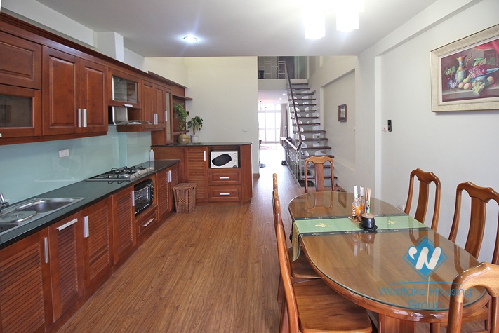 Duplex apartment with for rent in Hai Ba Trung Hanoi